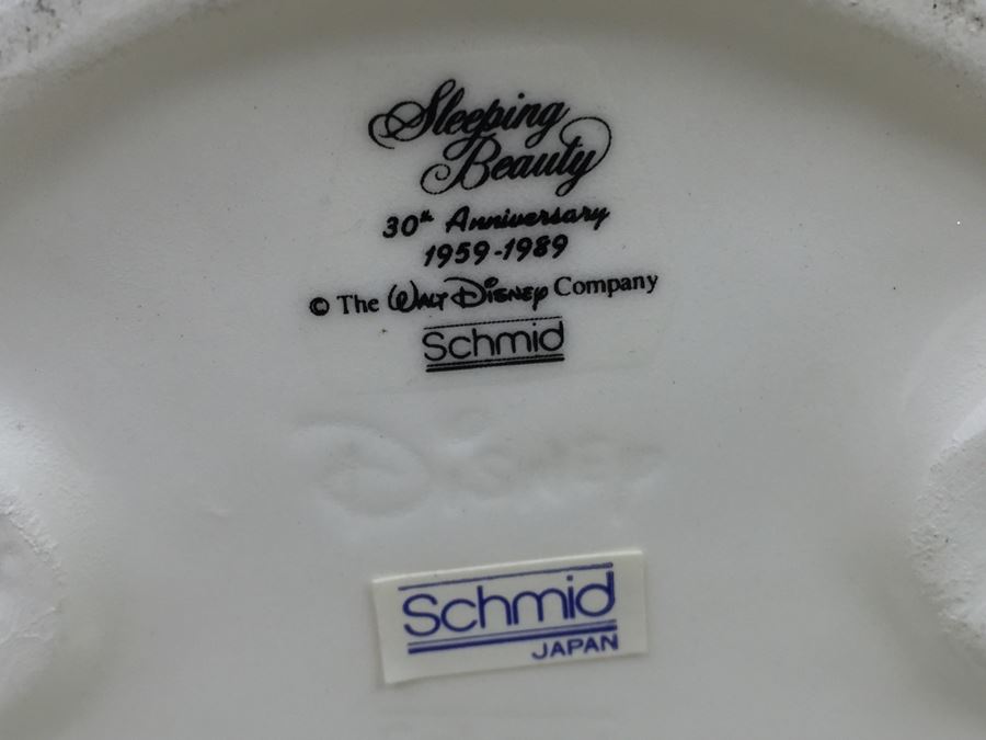 Pair Of Walt Disney Company Sleeping Beauty Figurines Schmid Made In Japan [Photo 13]