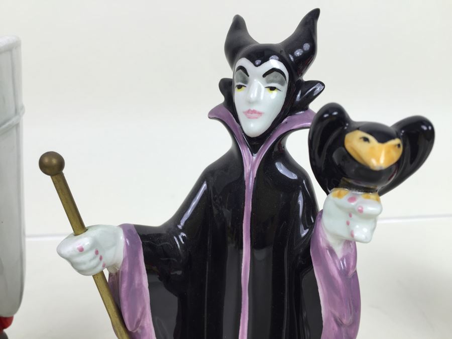 Pair Of Walt Disney Company Sleeping Beauty Figurines Schmid Made In Japan [Photo 2]