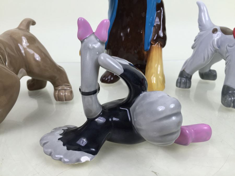 Vintage Lot Of Four Walt Disney Company Figurines Made In Japan Vintage 1980's [Photo 12]