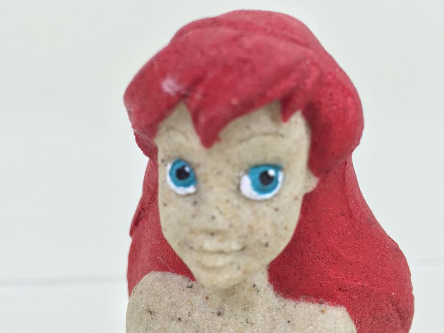 Disney's Sand Sculpture By Mr. Sandman Ariel Little Mermaid [Photo 2]