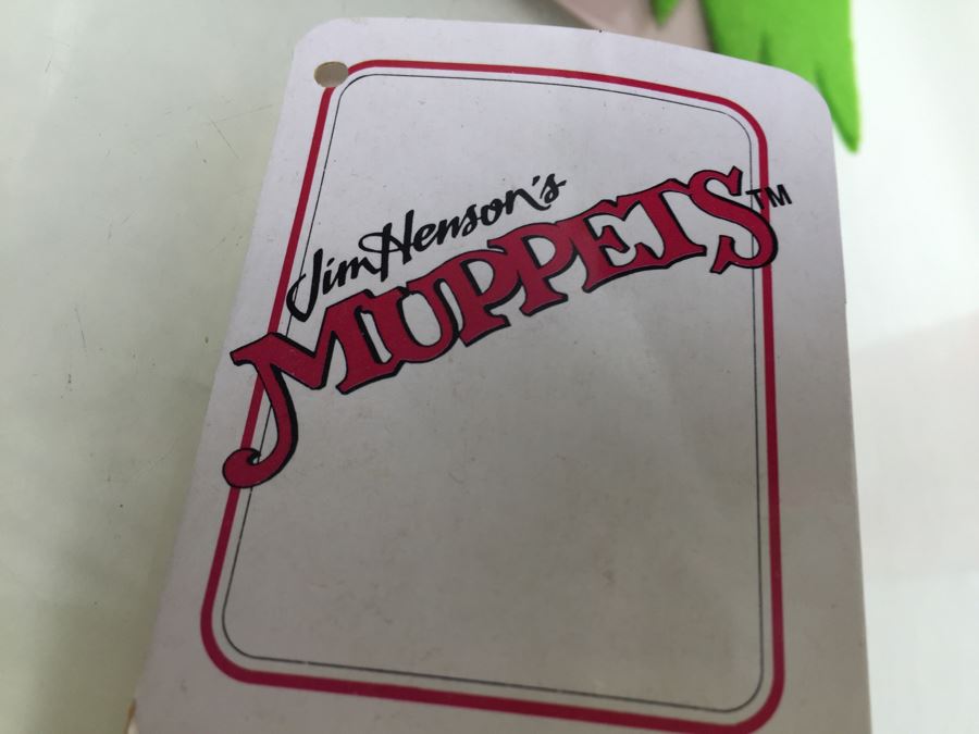 Jim Henson's Muppets Large Kermit The Frog Muppet With Stand P2504 Vintage 1990 [Photo 9]