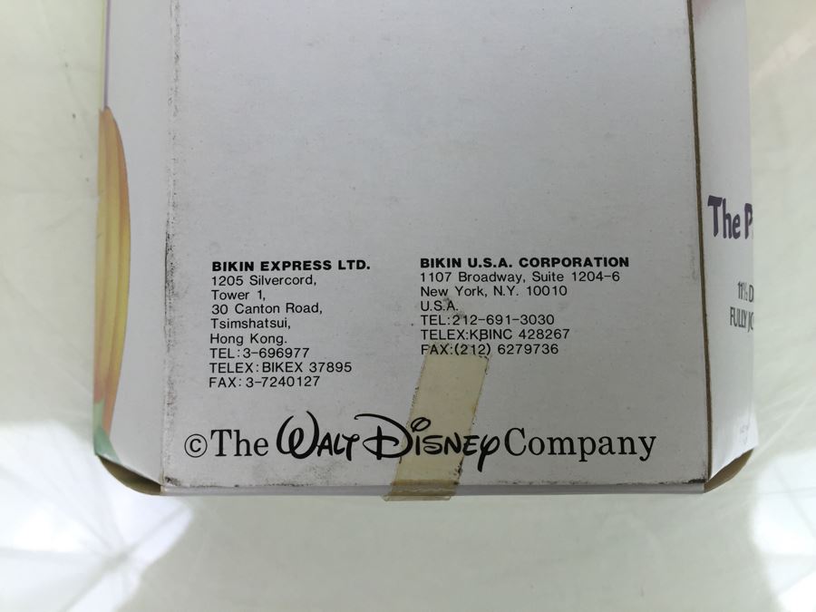 Walt Disney's Snow White And The Seven Dwarfs 'The Prince' 11 1/2' Doll Bikin New In Box [Photo 8]