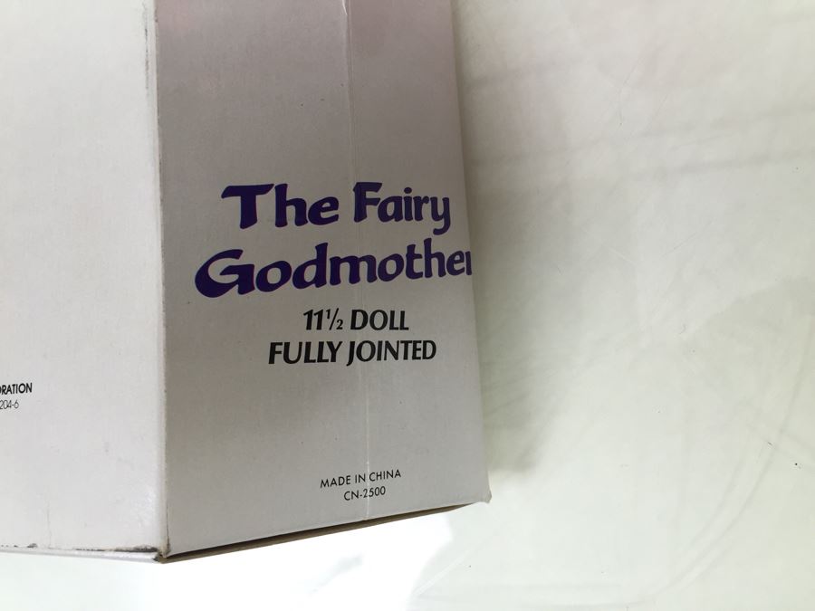 Walt Disney's Snow White And The Seven Dwarfs 'The Fairy Godmother' 11 1/2' Doll Bikin New In Box [Photo 9]