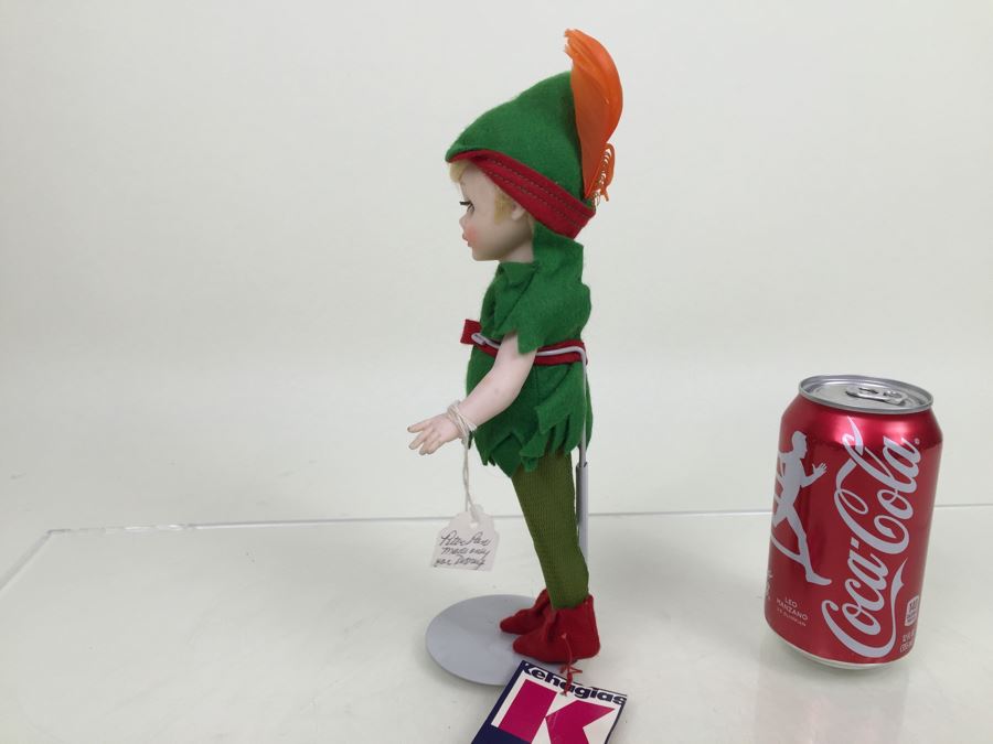 Disney's Peter Pan Doll With Stand By Kehagias Made In Greece [Photo 10]