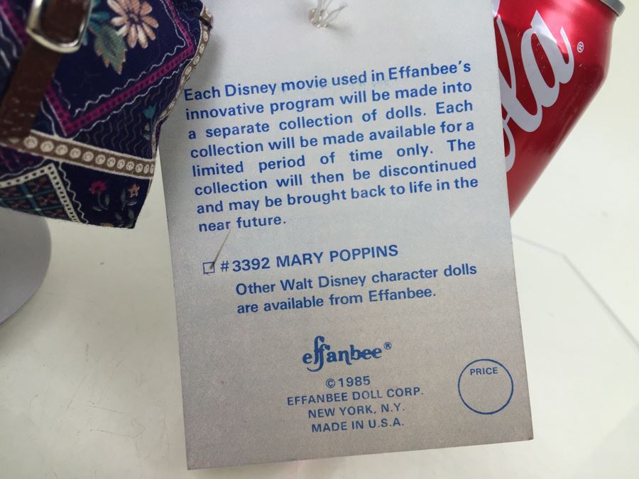 Walt Disney's Mary Poppins Doll With Stand #3392 Effanbee Vintage 1985 [Photo 7]