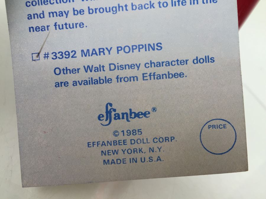 Walt Disney's Mary Poppins Doll With Stand #3392 Effanbee Vintage 1985 [Photo 8]