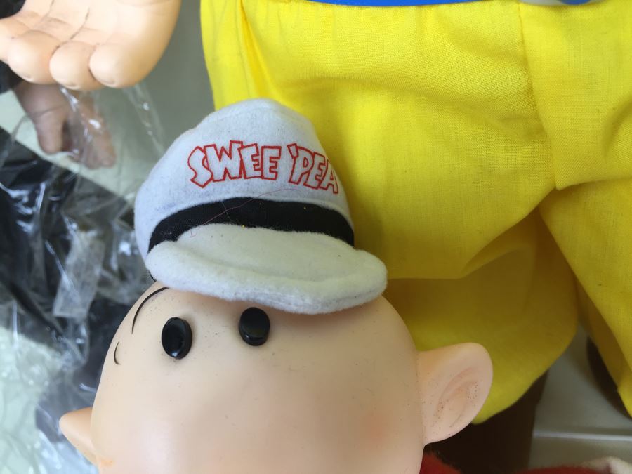 Large Lot Of Popeye Plush Toys With Tags Swee'Pea, Eugene The Jeep, Wimpy, Sea Hag, Olive Oyl, Brutus With Tags [Photo 15]