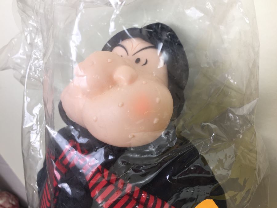 Large Lot Of Popeye Plush Toys With Tags Swee'Pea, Eugene The Jeep, Wimpy, Sea Hag, Olive Oyl, Brutus With Tags [Photo 33]