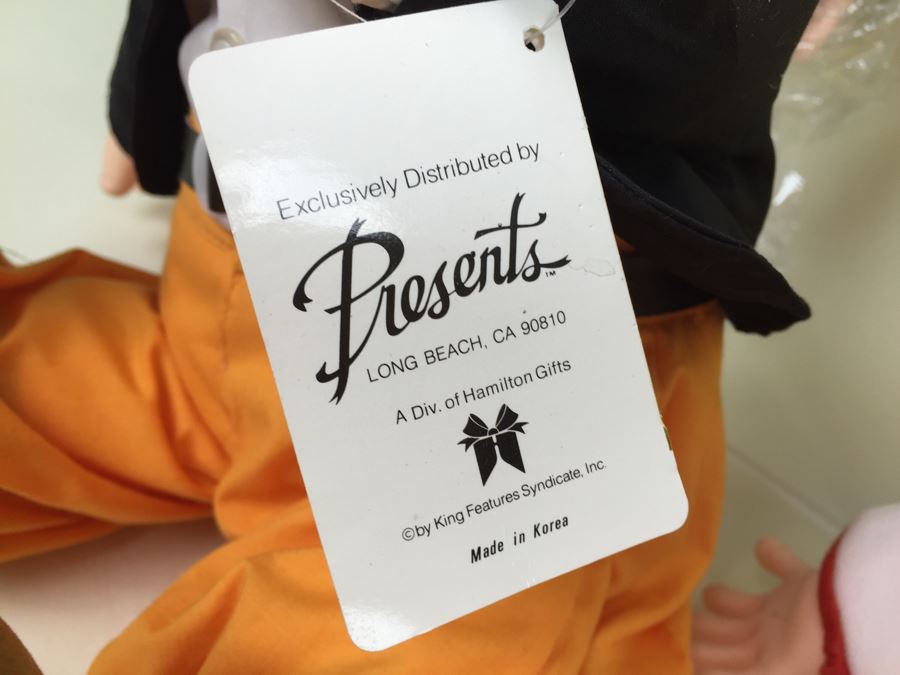 Large Lot Of Popeye Plush Toys With Tags Swee'Pea, Eugene The Jeep, Wimpy, Sea Hag, Olive Oyl, Brutus With Tags [Photo 12]