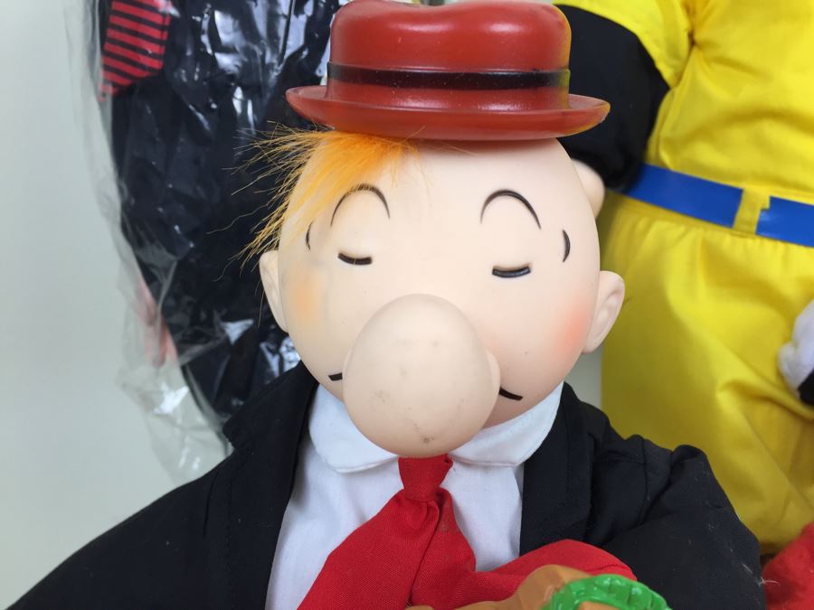 Large Lot Of Popeye Plush Toys With Tags Swee'Pea, Eugene The Jeep, Wimpy, Sea Hag, Olive Oyl, Brutus With Tags [Photo 5]