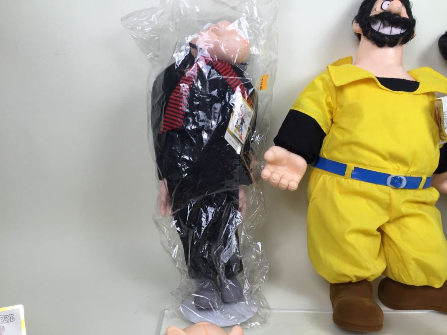 Large Lot Of Popeye Plush Toys With Tags Swee'Pea, Eugene The Jeep, Wimpy, Sea Hag, Olive Oyl, Brutus With Tags [Photo 28]