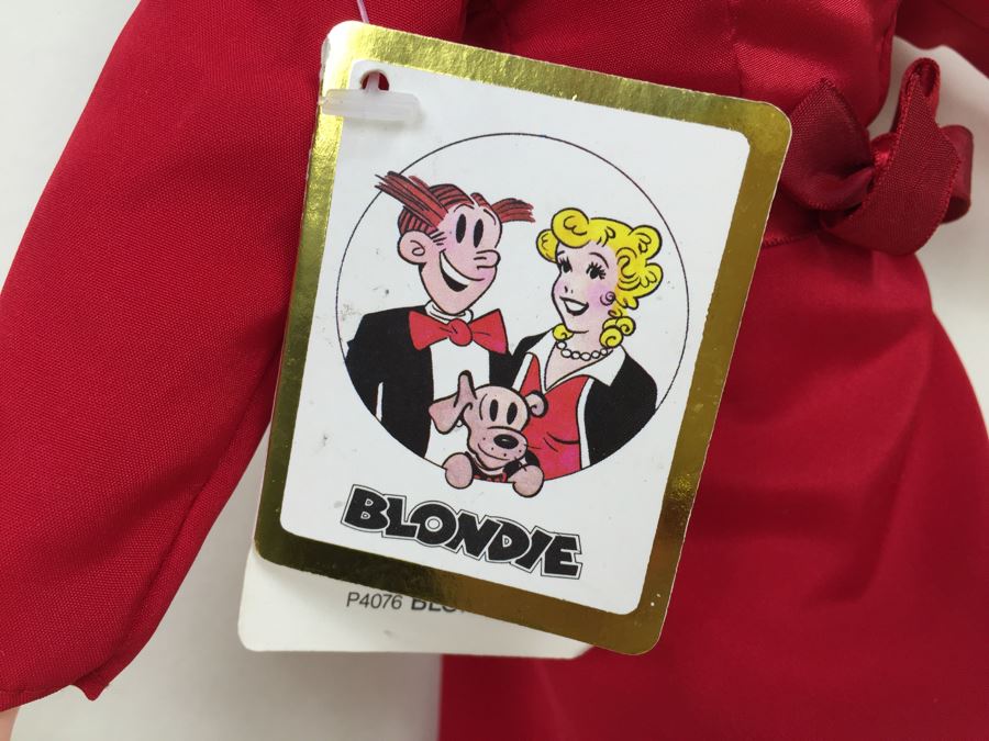 Pair Of Blondie Plush Toys Dagwood And Blondie With Tags [Photo 12]