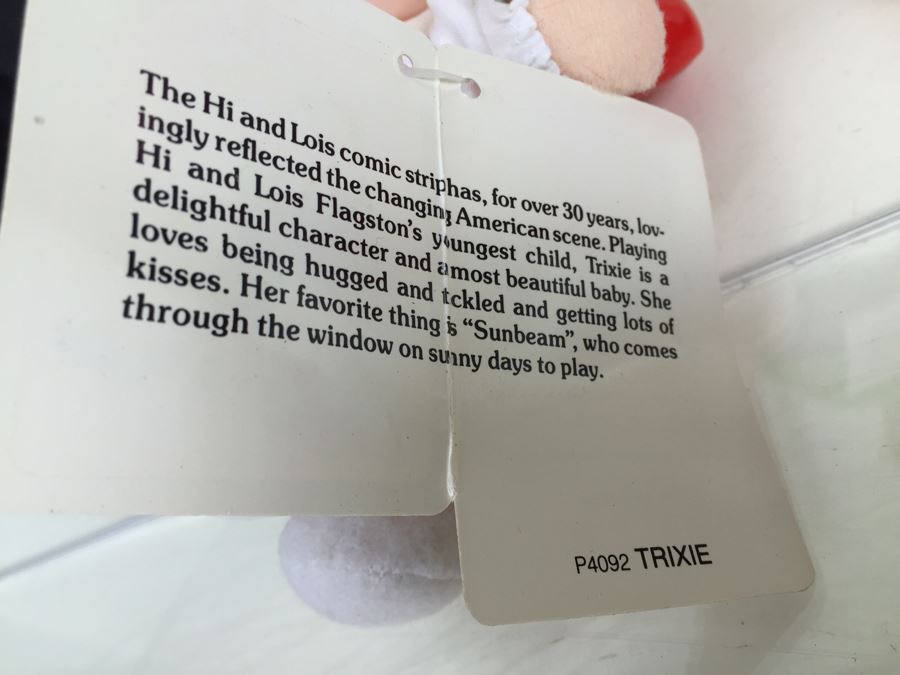 (3) Hi And Lois Plush Toys Hi, Lois And Trixie With Tags [Photo 14]