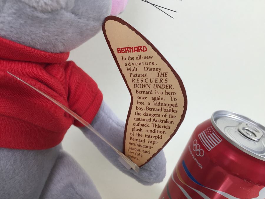 Walt Disney Plush Toys 'Nephews' And Pair Of 'The Rescuers Down Under' New With Tags [Photo 13]