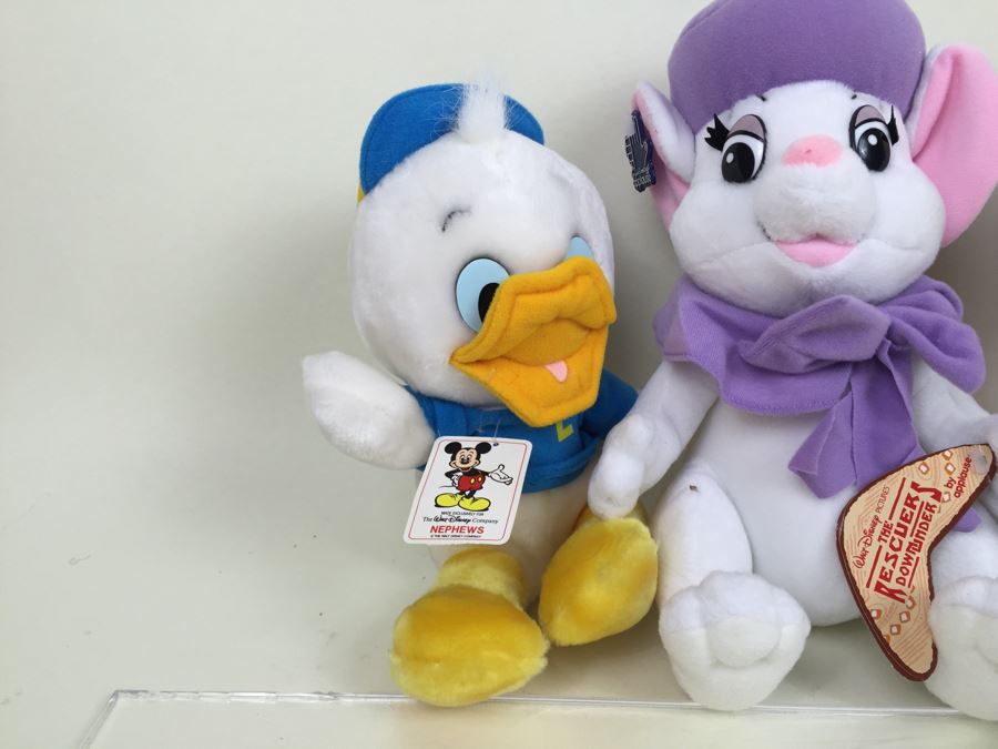 Walt Disney Plush Toys 'Nephews' And Pair Of 'The Rescuers Down Under' New With Tags [Photo 5]