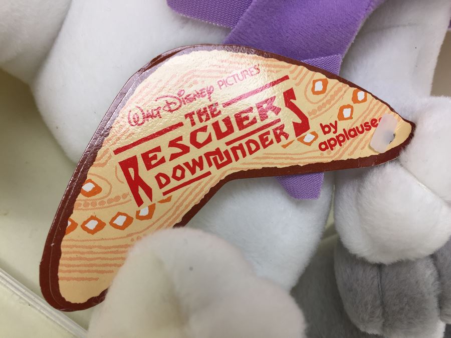 Walt Disney Plush Toys 'Nephews' And Pair Of 'The Rescuers Down Under' New With Tags [Photo 7]