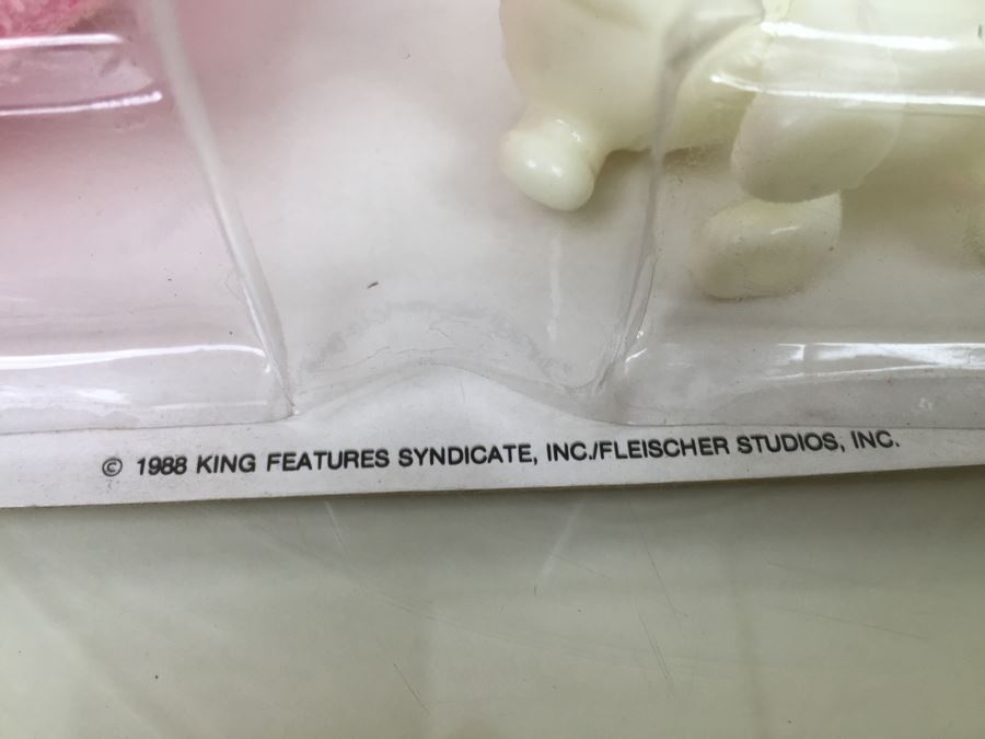 Baby Boop With Li'l Dog Pudgy New On Card M-Toy Vintage 1988 [Photo 7]