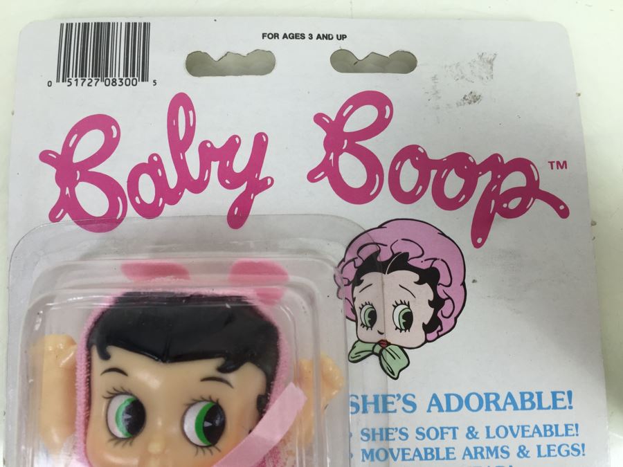 Baby Boop With Li'l Dog Pudgy New On Card M-Toy Vintage 1988 [Photo 4]