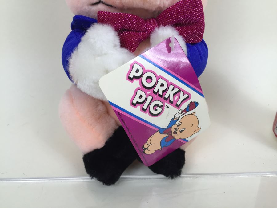 Warner Bros Porky Pig Plush Toy New With Tags [Photo 3]