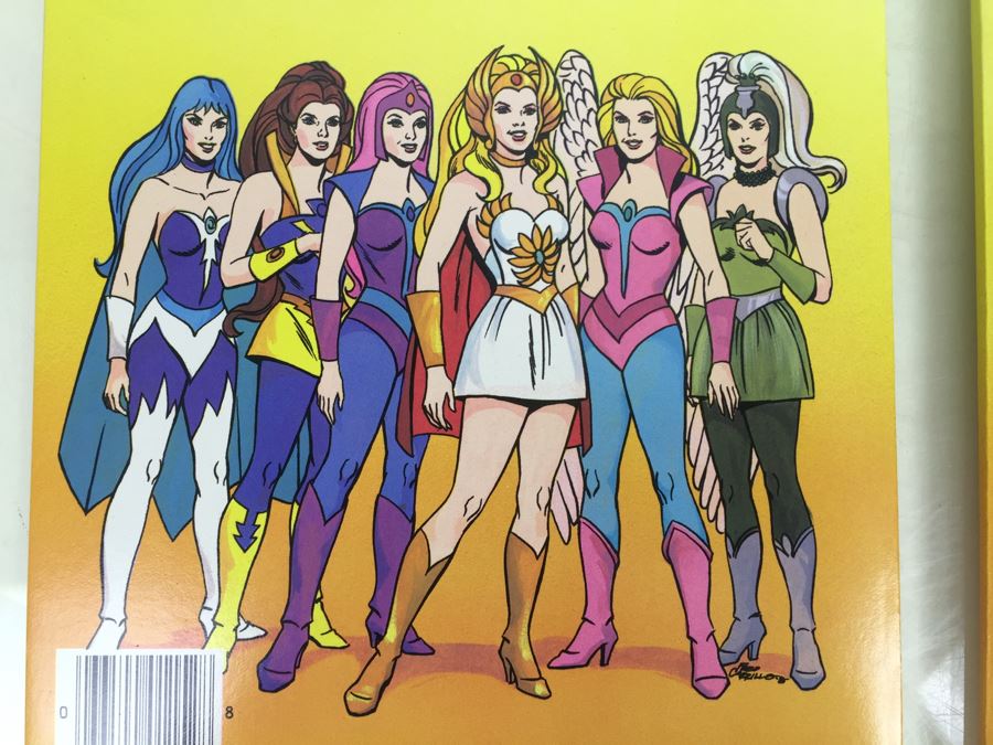 Pair Of Princess Of Power Who's Who Big Coloring Books Golden Book Mattel Vintage 1985 New Old Stock  [Photo 10]