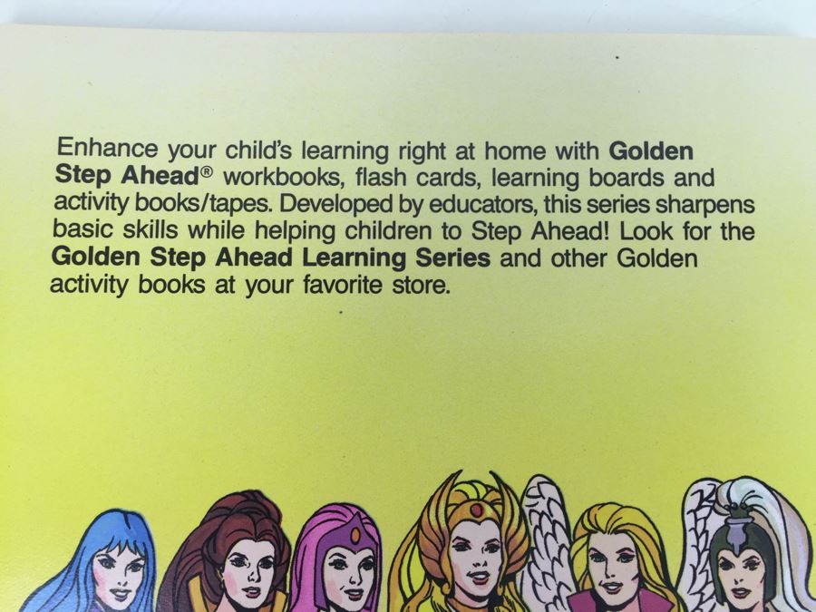 Pair Of Princess Of Power Who's Who Big Coloring Books Golden Book Mattel Vintage 1985 New Old Stock  [Photo 11]