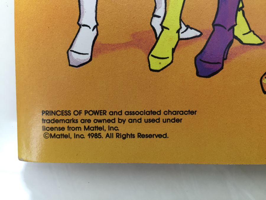 Pair Of Princess Of Power Who's Who Big Coloring Books Golden Book Mattel Vintage 1985 New Old Stock  [Photo 7]