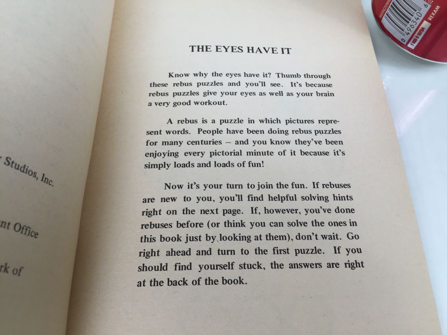 The Six Million Dollar Man Bionic Eye Rebus Puzzles + Computer Crossword Puzzles + The Bionic Woman's Brain Teasers Tempo Books Vintage 1976 [Photo 19]