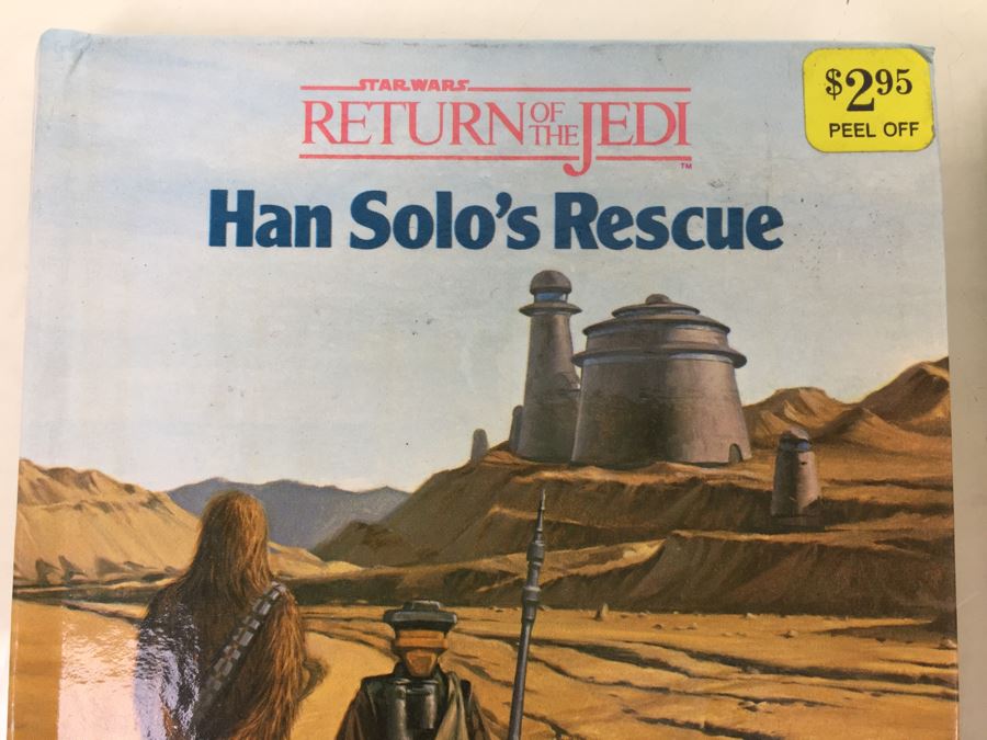 Pair Of Star Wars Return Of The Jedi Han's Solo's Rescue Little POPS Pop-Up Book First Edition Vintage 1983 New Old Stock [Photo 4]