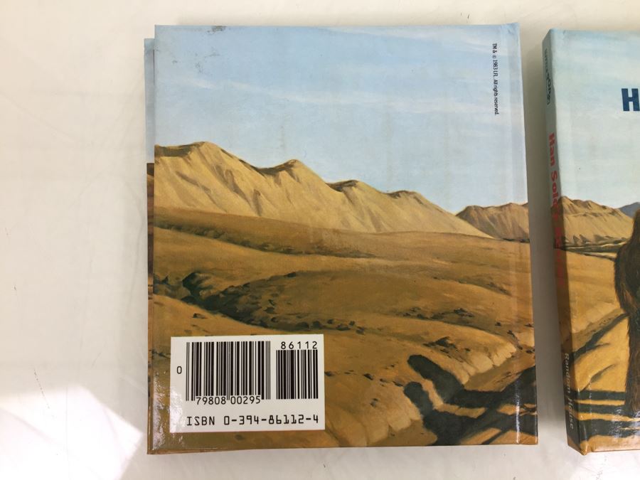 Pair Of Star Wars Return Of The Jedi Han's Solo's Rescue Little POPS Pop-Up Book First Edition Vintage 1983 New Old Stock [Photo 6]