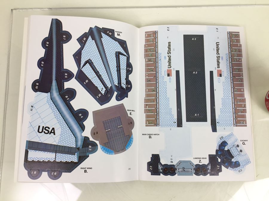 NASA Approved The Incredible Space Machines With Punch-Out Space Shuttle Random House Vintage 1982 First Edition New Old Stock [Photo 2]