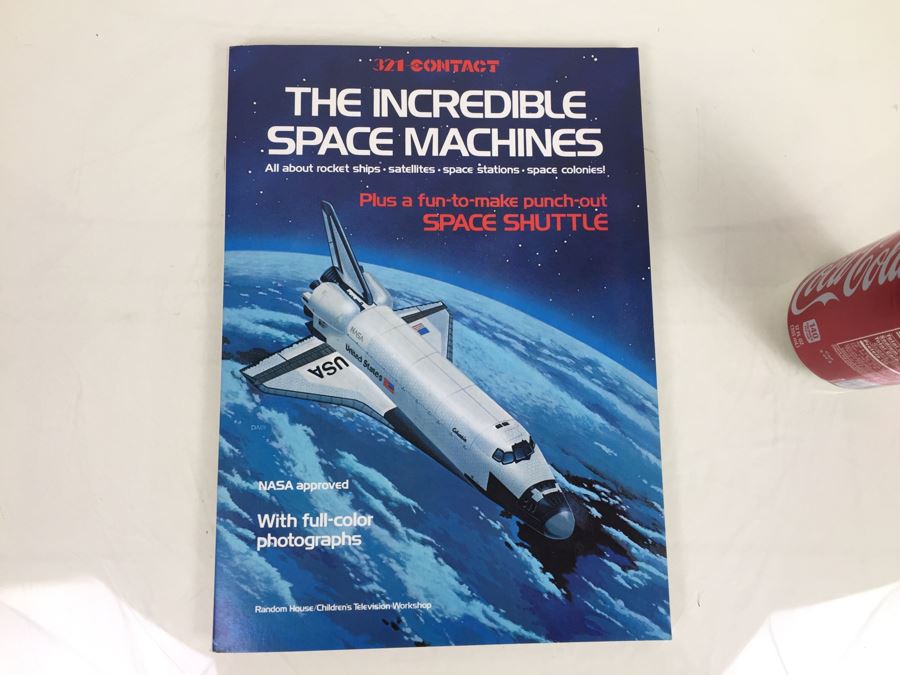 NASA Approved The Incredible Space Machines With Punch-Out Space Shuttle Random House Vintage 1982 First Edition New Old Stock [Photo 1]