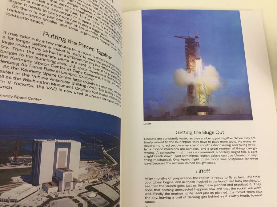 NASA Approved The Incredible Space Machines With Punch-Out Space Shuttle Random House Vintage 1982 First Edition New Old Stock [Photo 9]