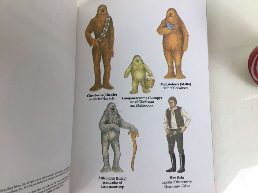 STAR WARS The Wookiee Storybook Random House Vintage 1979 ISBN 0-394-84256-1 [Photo 3]