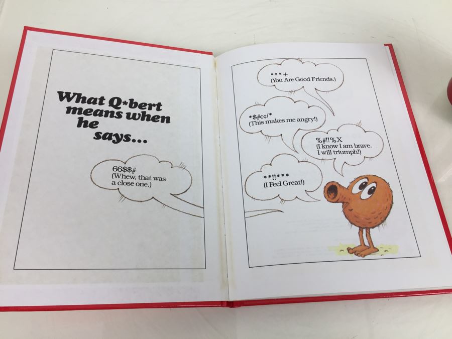 The Adventures Of Q*bert Vintage 1980's Video Gaming Book Parker Brothers Vintage 1983 First Edition ISBN 0-910313-12-1 [Photo 2]