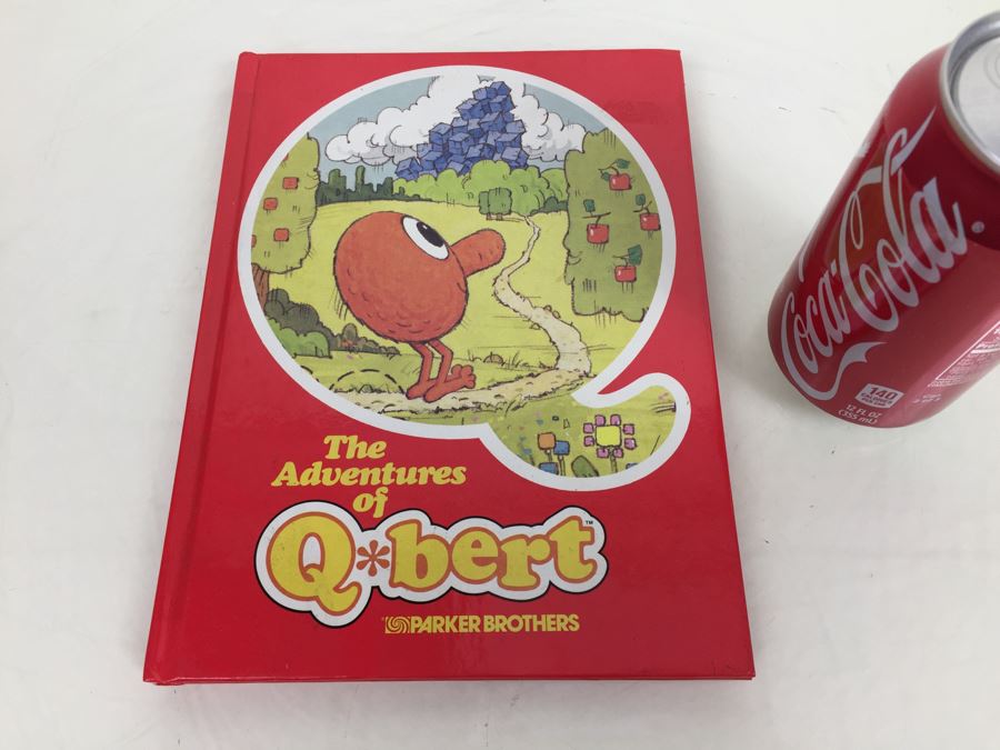 The Adventures Of Q*bert Vintage 1980's Video Gaming Book Parker Brothers Vintage 1983 First Edition ISBN 0-910313-12-1 [Photo 1]