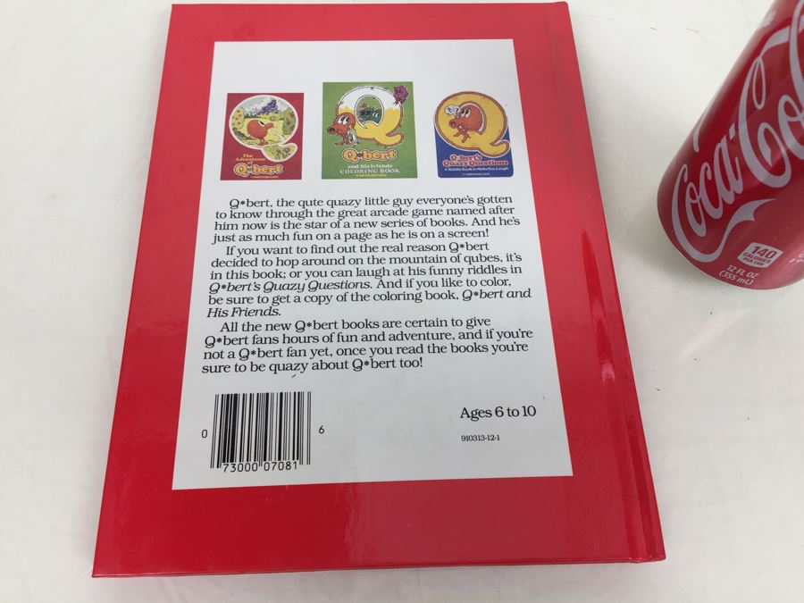 The Adventures Of Q*bert Vintage 1980's Video Gaming Book Parker Brothers Vintage 1983 First Edition ISBN 0-910313-12-1 [Photo 3]