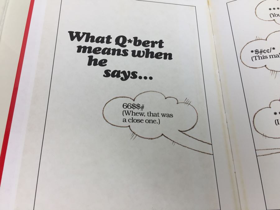 The Adventures Of Q*bert Vintage 1980's Video Gaming Book Parker Brothers Vintage 1983 First Edition ISBN 0-910313-12-1 [Photo 7]