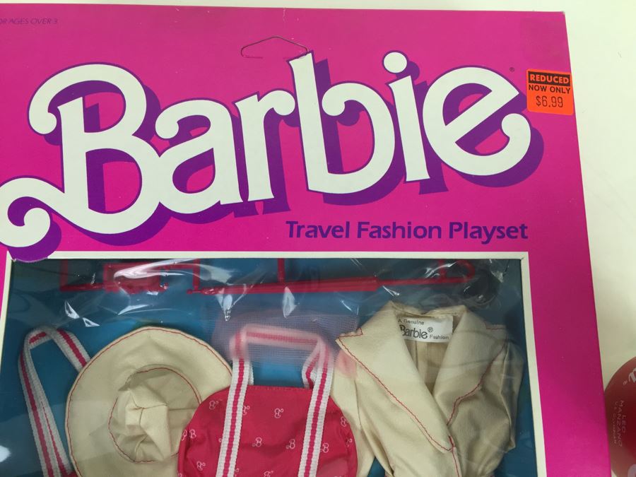 Barbie Travel Fashion Playset Mattel 9264 Vintage 1984 New In Box [Photo 4]