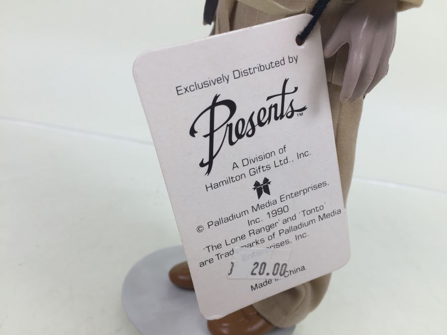 The Lone Ranger TONTO Doll With Stand Vintage 1990 [Photo 11]