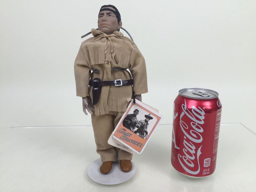 The Lone Ranger TONTO Doll With Stand Vintage 1990 [Photo 1]