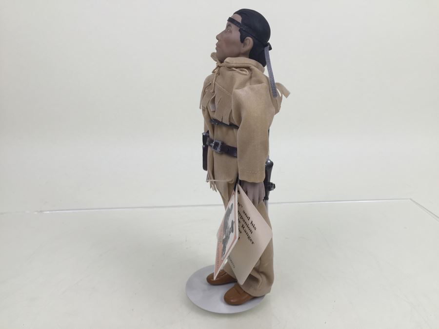 The Lone Ranger TONTO Doll With Stand Vintage 1990 [Photo 9]