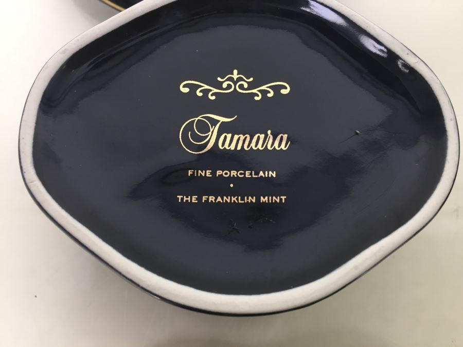 Set Of 12 The Franklin Mint Fine Porcelain Painted Covered Boxes [Photo 27]