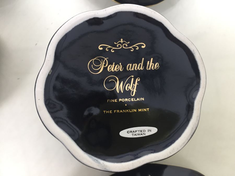 Set Of 12 The Franklin Mint Fine Porcelain Painted Covered Boxes [Photo 31]