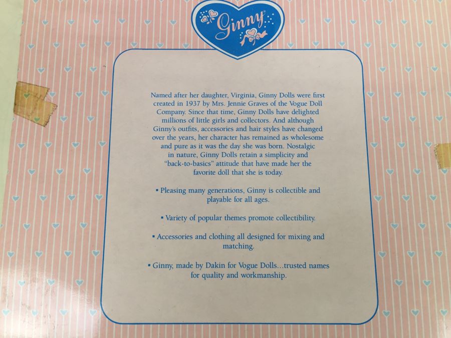 Ginny Vogue Dolls New In Box With Roller Skating Fashion Ensemble Vintage  [Photo 7]