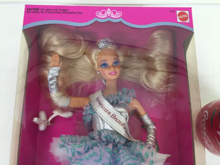 American Beauty Queen Barbie Doll Mattel 3137 New In Box Vintage 1991 [Photo 4]