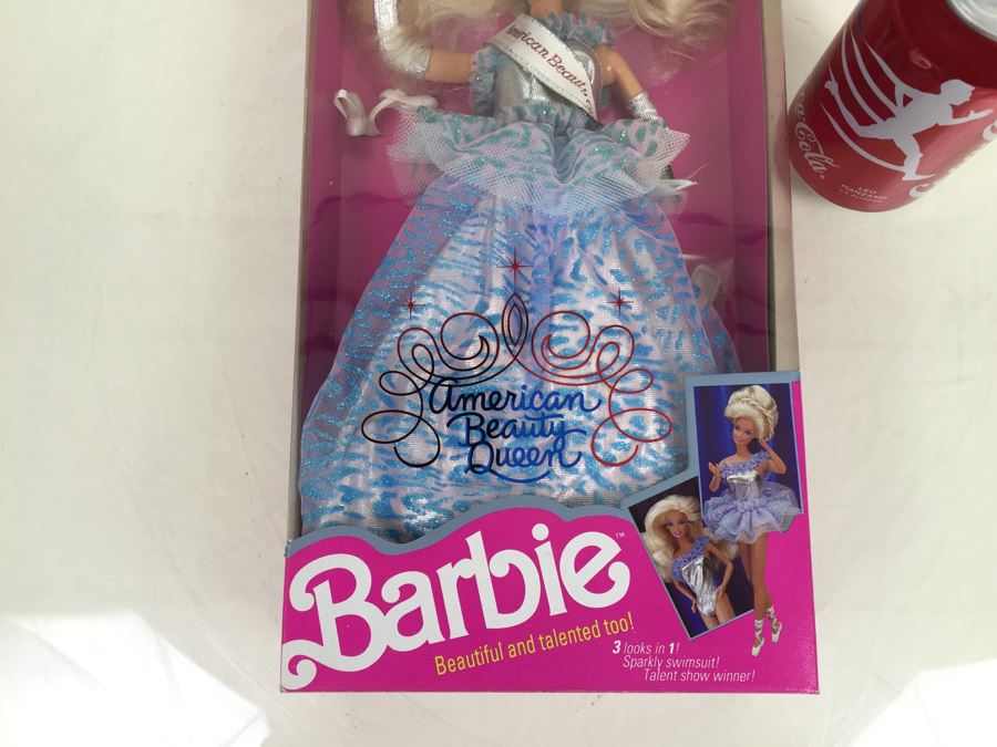 American Beauty Queen Barbie Doll Mattel 3137 New In Box Vintage 1991 [Photo 6]