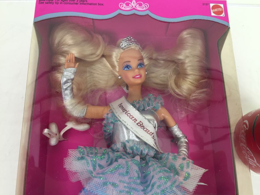 American Beauty Queen Barbie Doll Mattel 3137 New In Box Vintage 1991 [Photo 3]