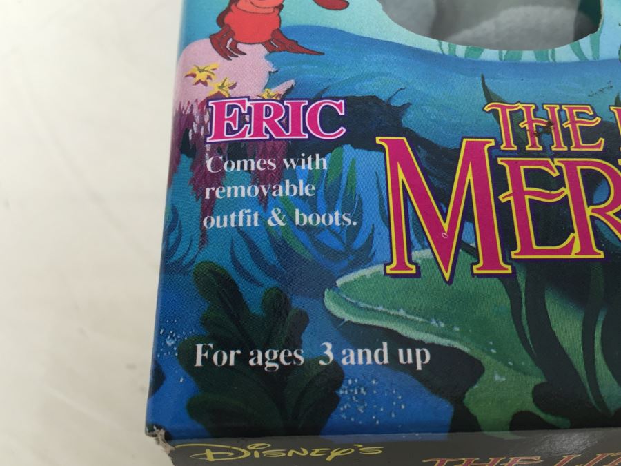 The Little Mermaid 'Eric' Doll TYCO 1805 New In Box [Photo 5]
