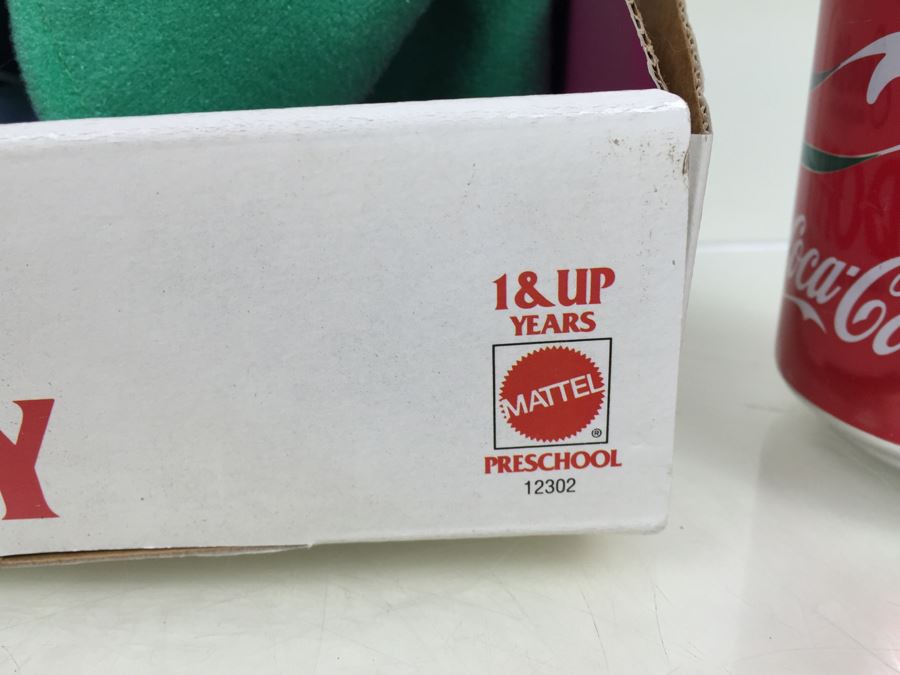 Disney's Snow White And The Seven Dwarfs DOPEY Dwarf Doll Plush Toy Preschool Mattel 12302 Vintage New In Box [Photo 7]