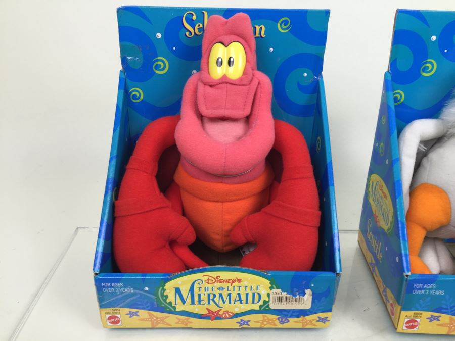 the little mermaid plush